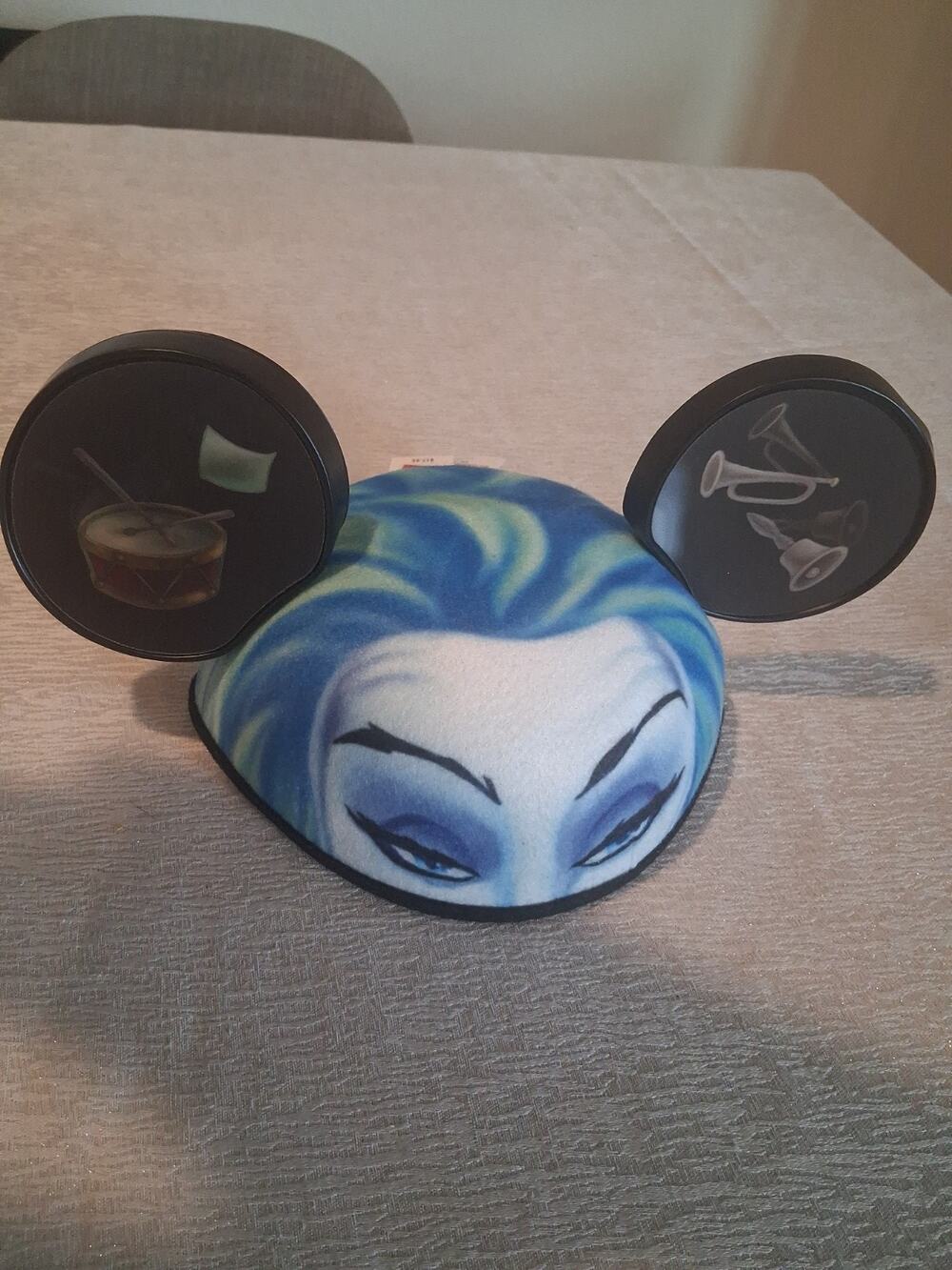 Disney Parks Haunted Mansion Madame Leota Mickey Ears Hat Holographic Youth
